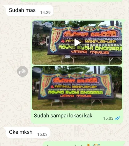 Pengiriman Papan Bunga Solok