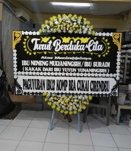 Papan Bunga Duka Solok