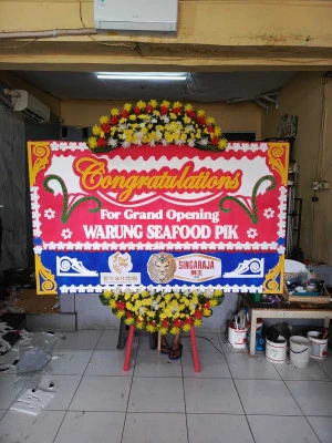 Papan Bunga di Solok